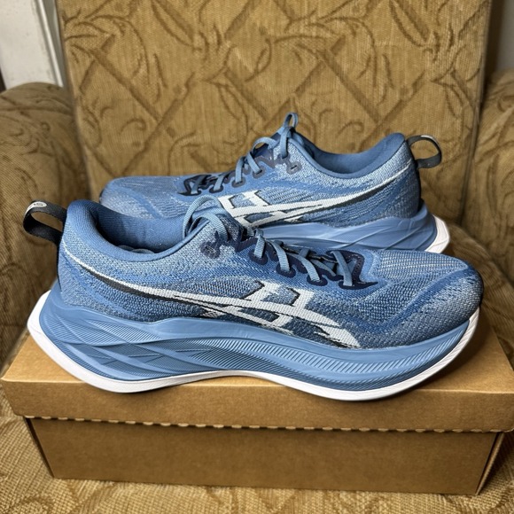 ASICS Running Shoes SUPERBLAST 2 1013A142.402 Winter Sea / White Men 7.5 Women 9 main image 9